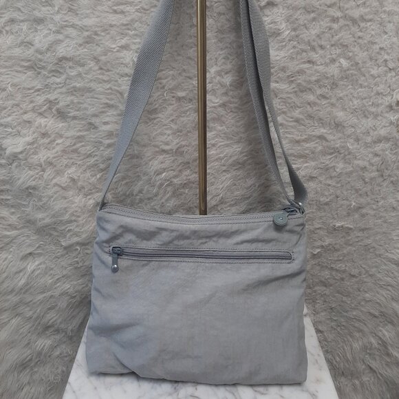 Kipling Gray Alvar Shoulder Crossbody Bag - Picture 3 of 9